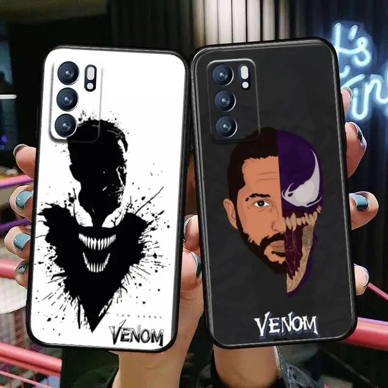 

Venom Comics For Realme C3 Case Soft Silicon Back cover OPPO Realme C3 RMX2020 Coque Capa Funda find x3 pro C21 8 Pro a91