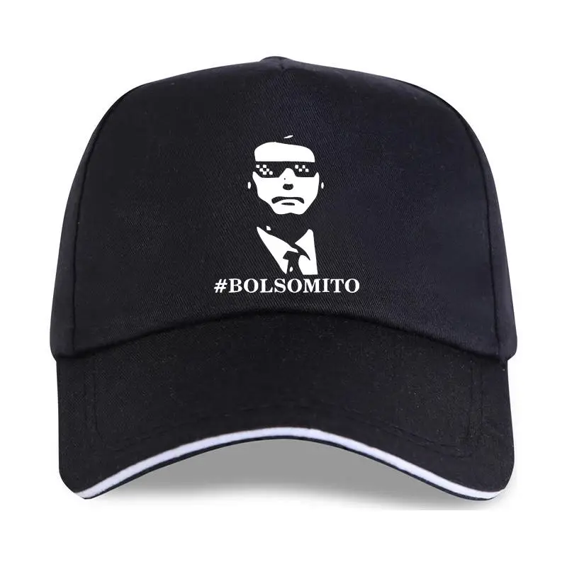

Новинка 2021 забавная черная бейсболка Bolsomito Bolsonaro президент с цифровой печатью