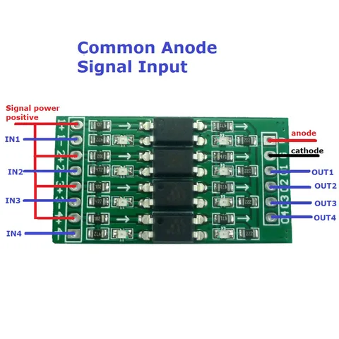Модуль преобразователя логического уровня 3,3 В, 5 В, 12 В, оптический изоляционный модуль GPIO для Arduino Pi Pico ESP82 NodeMCU ESP8266