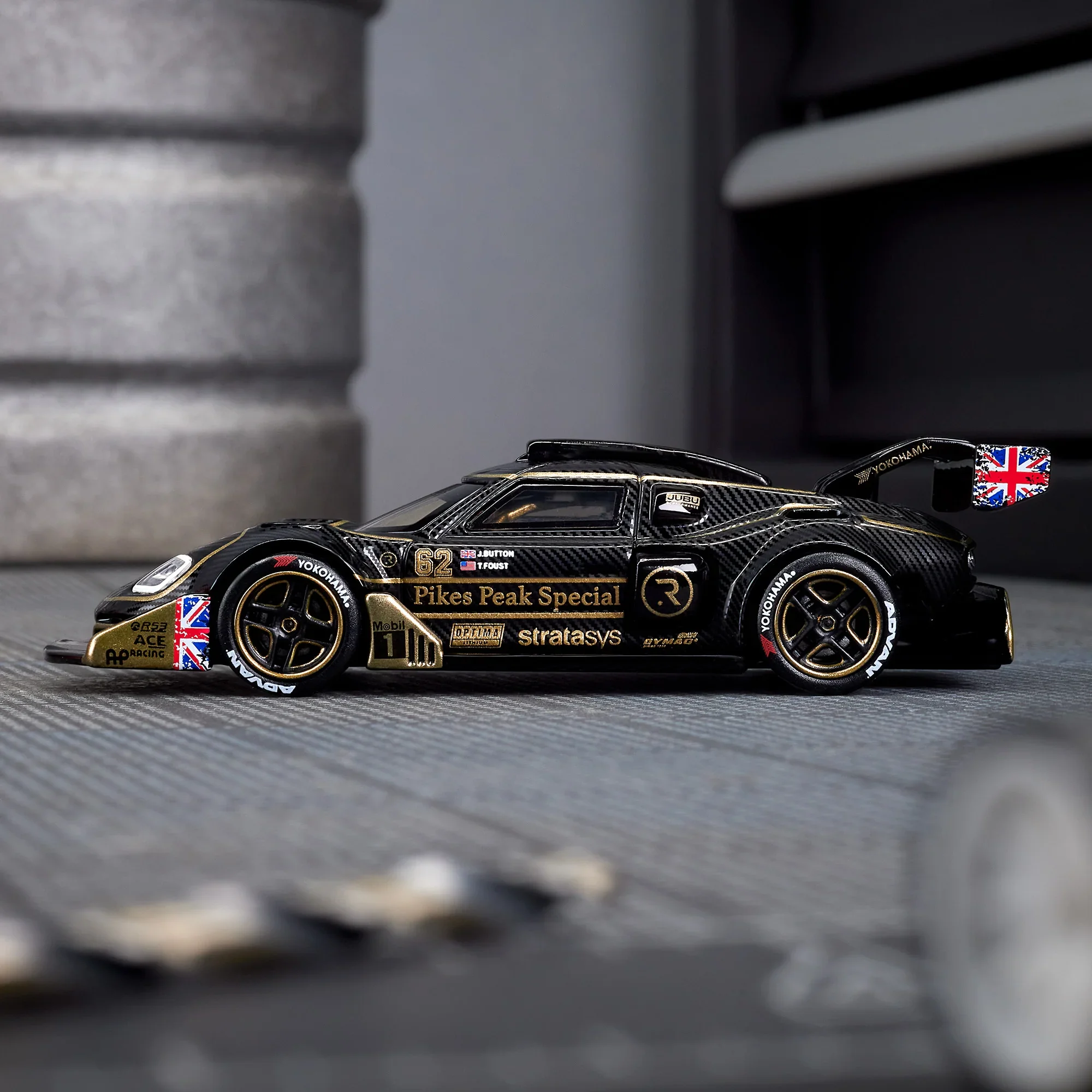 Коллекционная модель Hot Wheels Elite 1:64 Radford Type 62-2 Pikes Peak Co Branded Lotus Retro Supercar, литая под давлением, гоночная, коллекционная, сувенир, подарок (art.: 3920dc2fccf56) - 3920dc2fccf56
