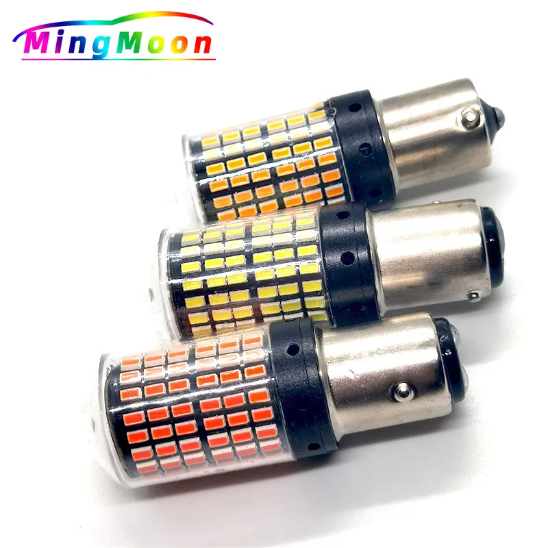 

20Pcs 3014 144smd CanBus 1156 BA15S P21W 1157 BAY15D P21/5W Lamp T20 7440 W21W 7443 W21/5W Led Bulbs For Turn Signal Light