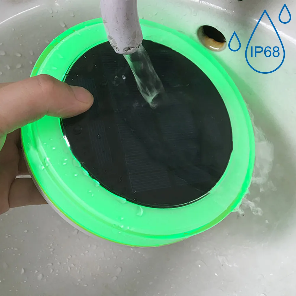 Подводная красочная фотовспышка водонепроницаемая декоративная лампа RGB на