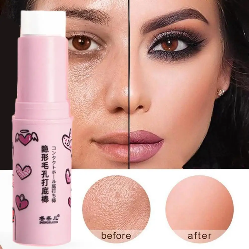 

2023 New Magical Pore Eraser Primer Stick Invisible Pore Concealer Isolating Makeup Front Stick Primer for Face Hydrating P E2L9