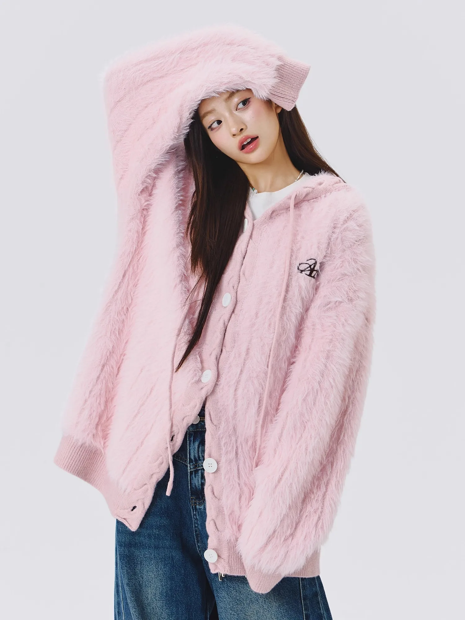 Benge Loose Casual Cotton-Padded Coat 2024 Autumn and Winter Idle Sle Women Plush Thickened Warm Outerwear