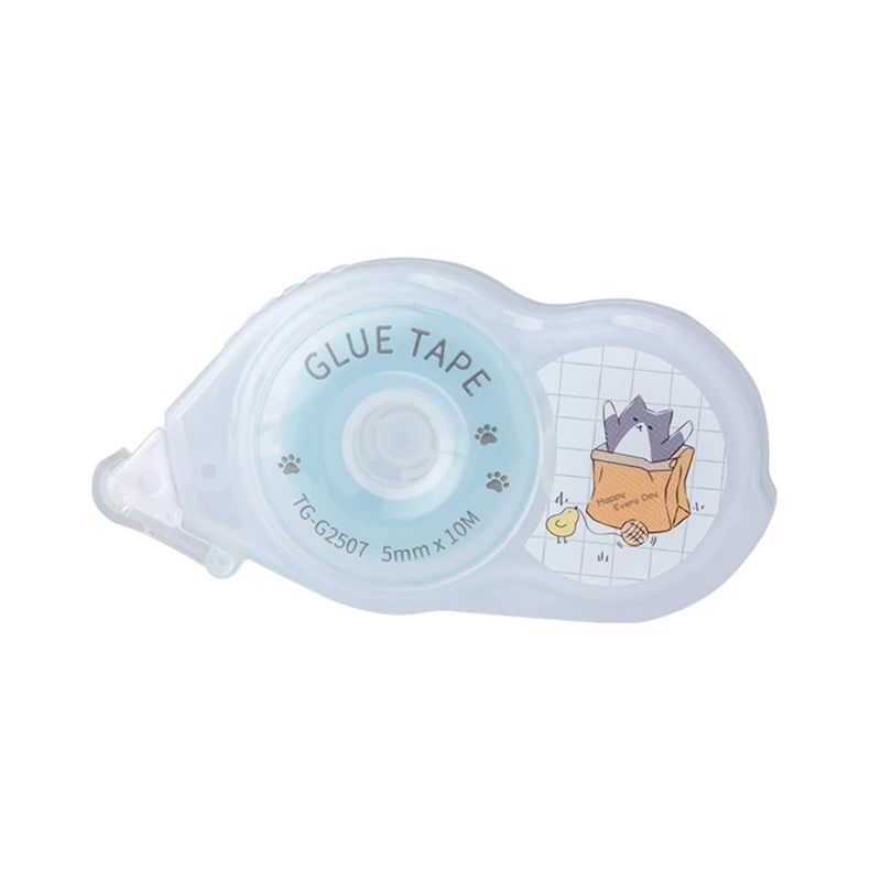 

Многоразовый держатель для ленты с 32,8 футов, многоразовый аппликатор в горошек с клейкой лентой для школьников и поделок, для взрослых