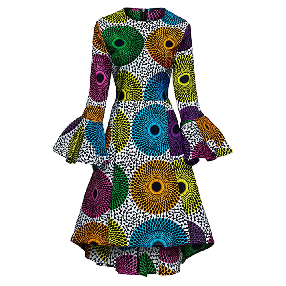 Высококачественная африканская одежда для женщин модная облегающая Женская с