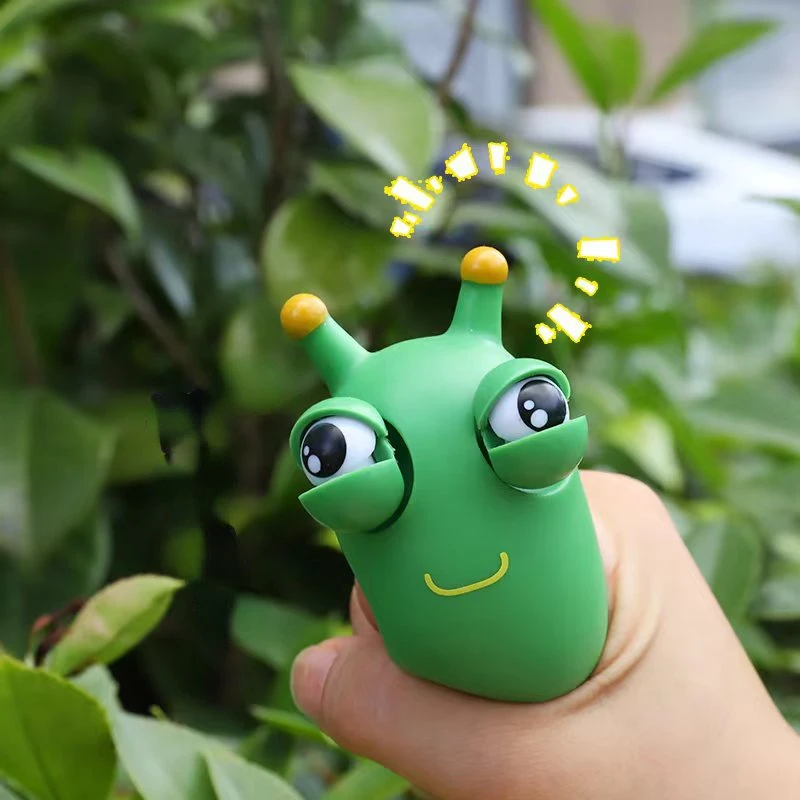 

Innovative and Peculiar Eye-popping Vegetable Bug Decompression Toy Funny Squeeze Staring Christmas Gift Children's Adult Toys