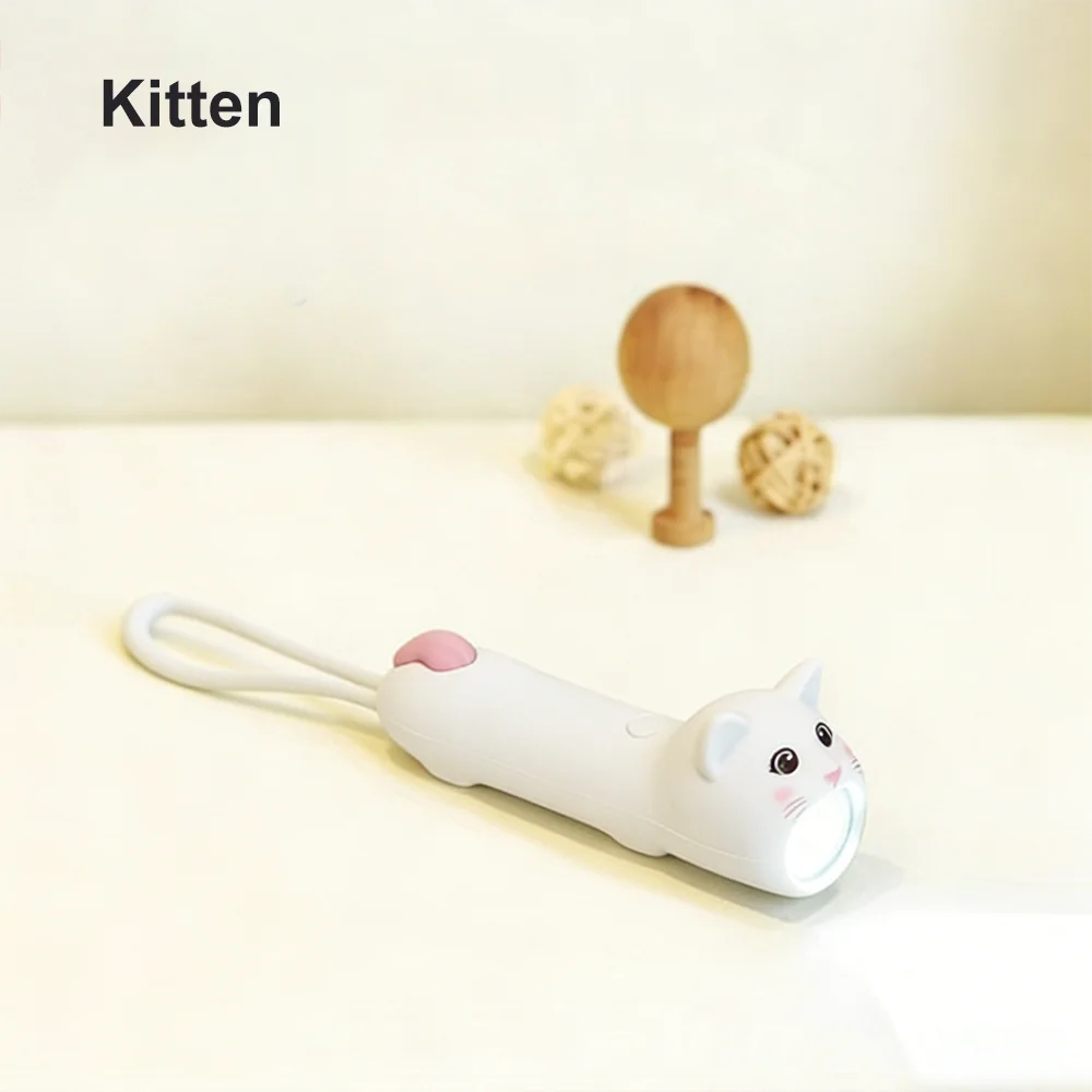 

Портативный USB фонарик медведь кролик детский