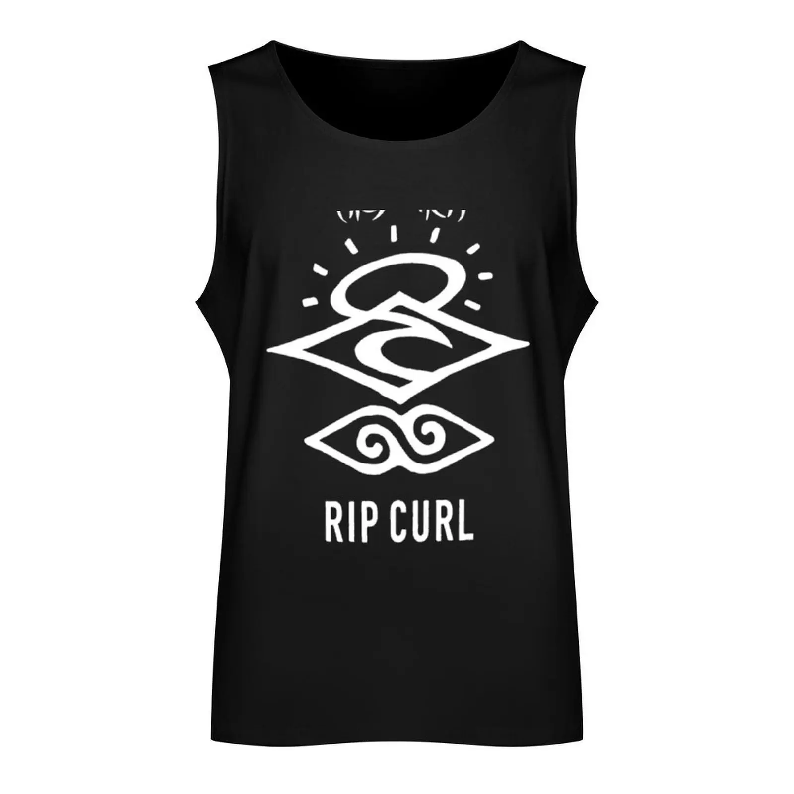 Фото Мужская майка без рукавов с логотипом LOGO-RIPCURL, летняя сексуальная одежда для мужчин №2