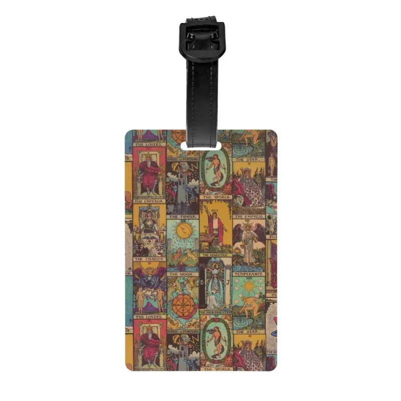 

Мадар Ana Of Tarot, винтажная Лоскутная бирка для багажа, оккультная ведьма, духовный чемодан, крышка для личной безопасности, идентификационная бирка