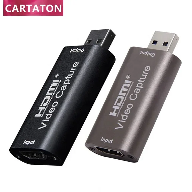 1080P HDMI на USB 2 0 3 коробка для записи игр компьютера Youtube OBS потоковая трансляция в
