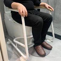 Fixed Elderly Toilet Seat Anti Slip Disability Support Baby Grip Handle Stool Rubber Feet Taburetes Handicap Railings
