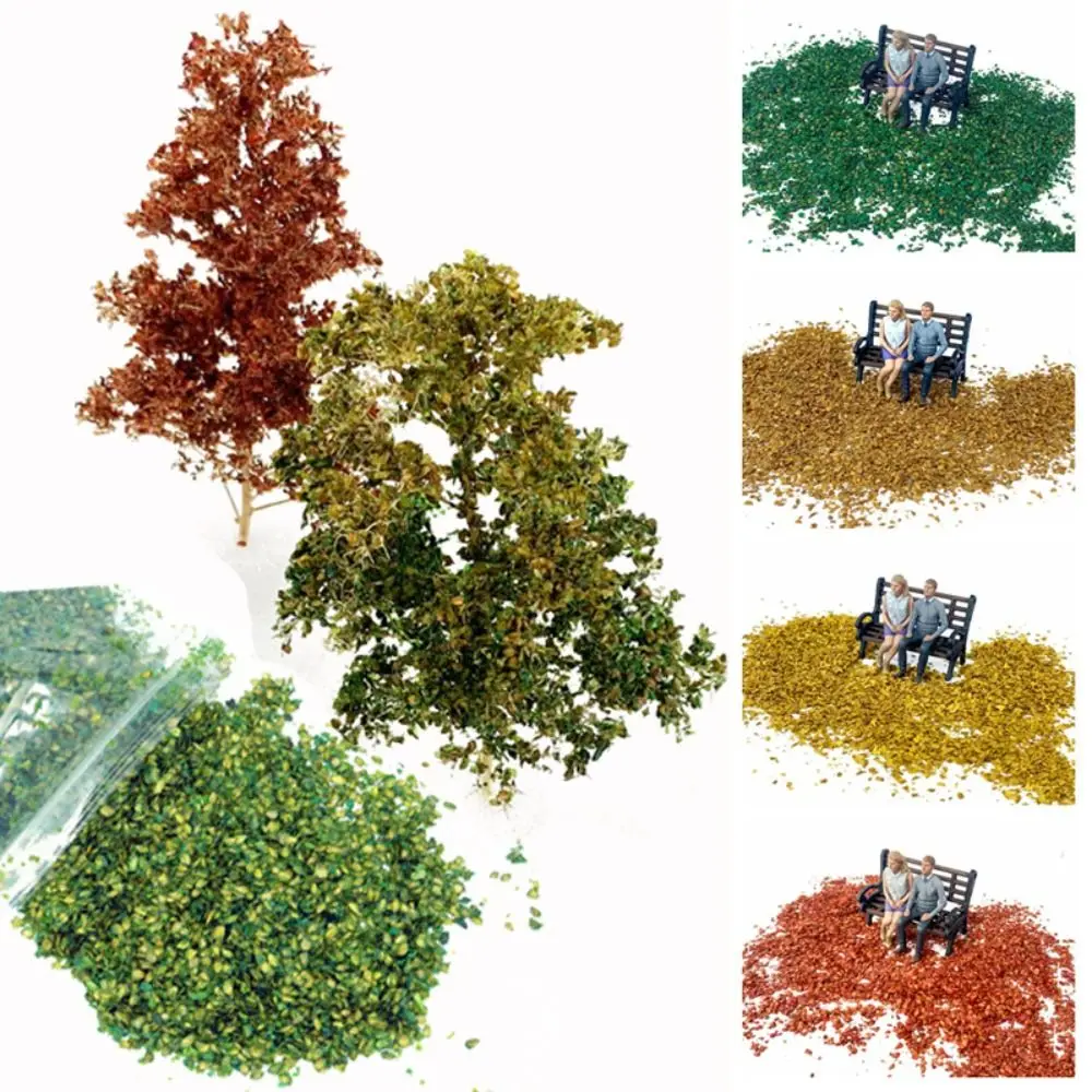 

35ml/bag Simulation Mini Leaves Miniature Static Leaf Sand Table Layout DIY Fairy Garden Micro Landscape Wargame Accessories