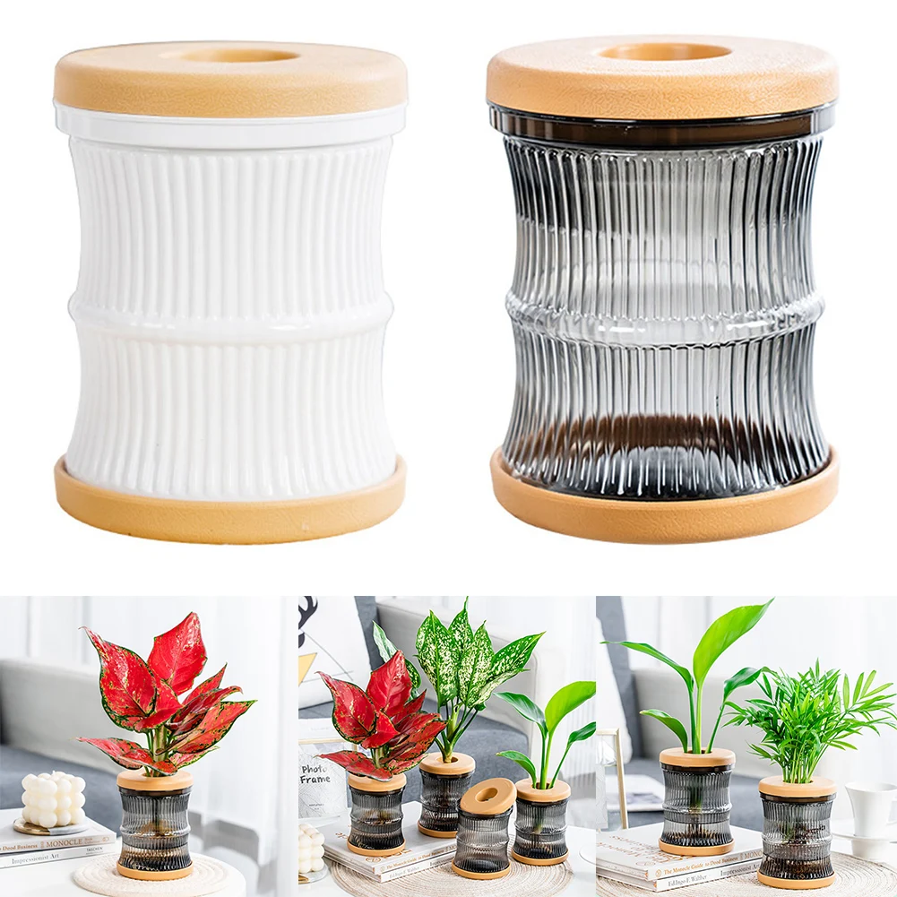 Простая в использовании самополивающаяся кастрюля предотвращает раствор не