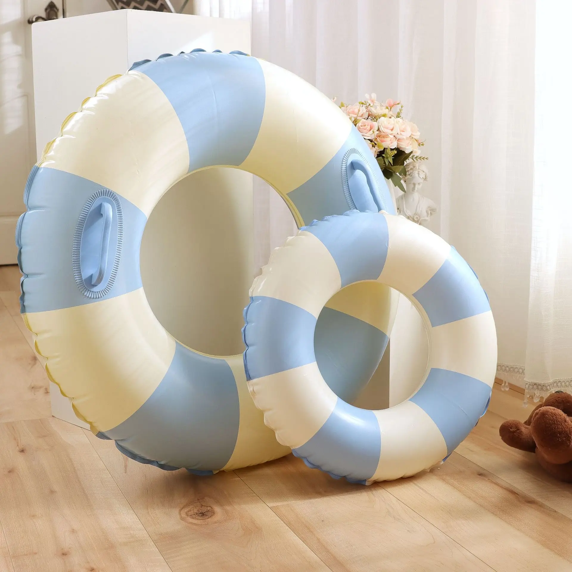 

Swim Donut For Circle Inflatable Toys Swimming Float Baby Pool Adult Water Swimming Swimming Pool Play Kids Tube Ring