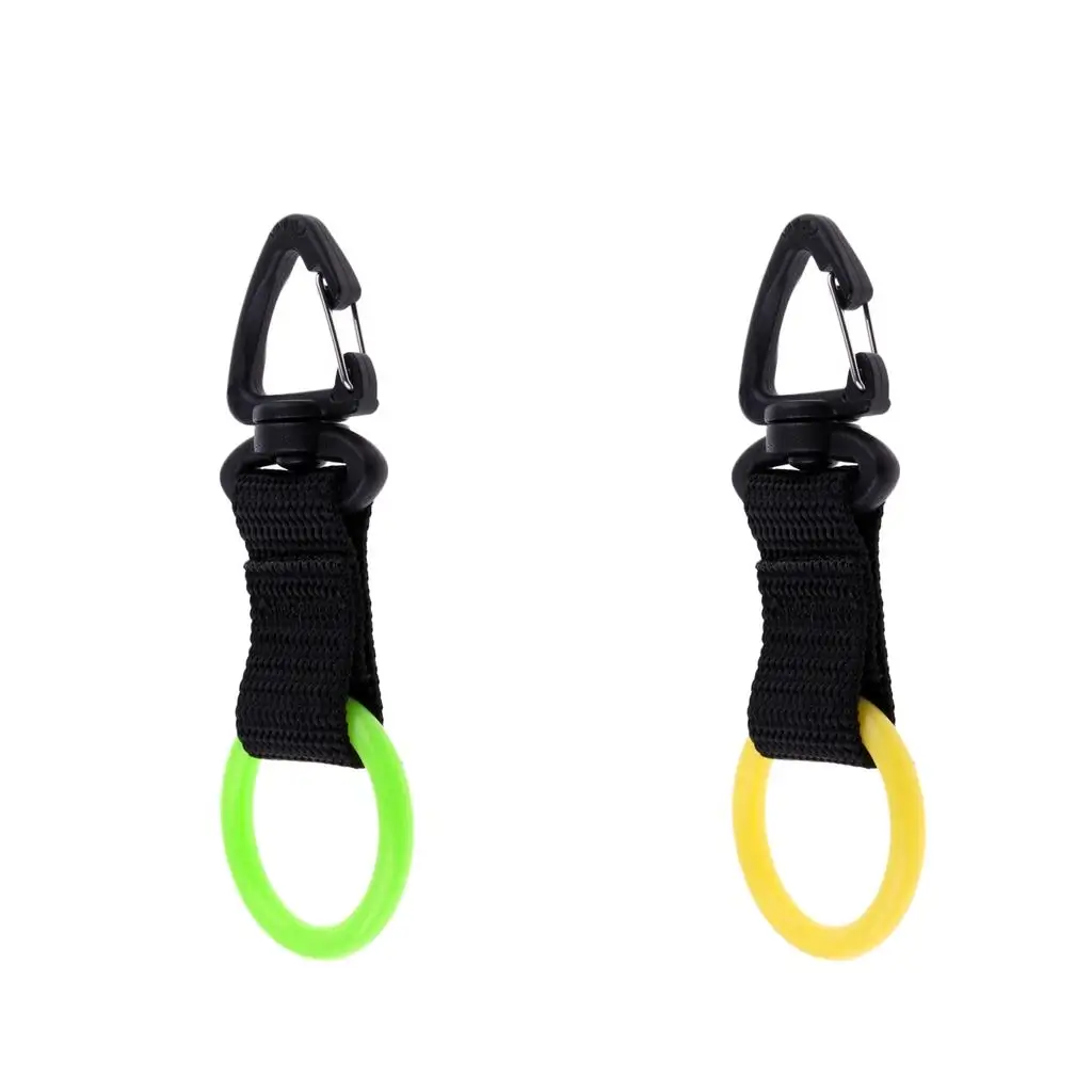 

Scuba Diving Octopus Holder Webbing Strap Clip Hook, Fits Standard Mouthpiece - Choice of Color
