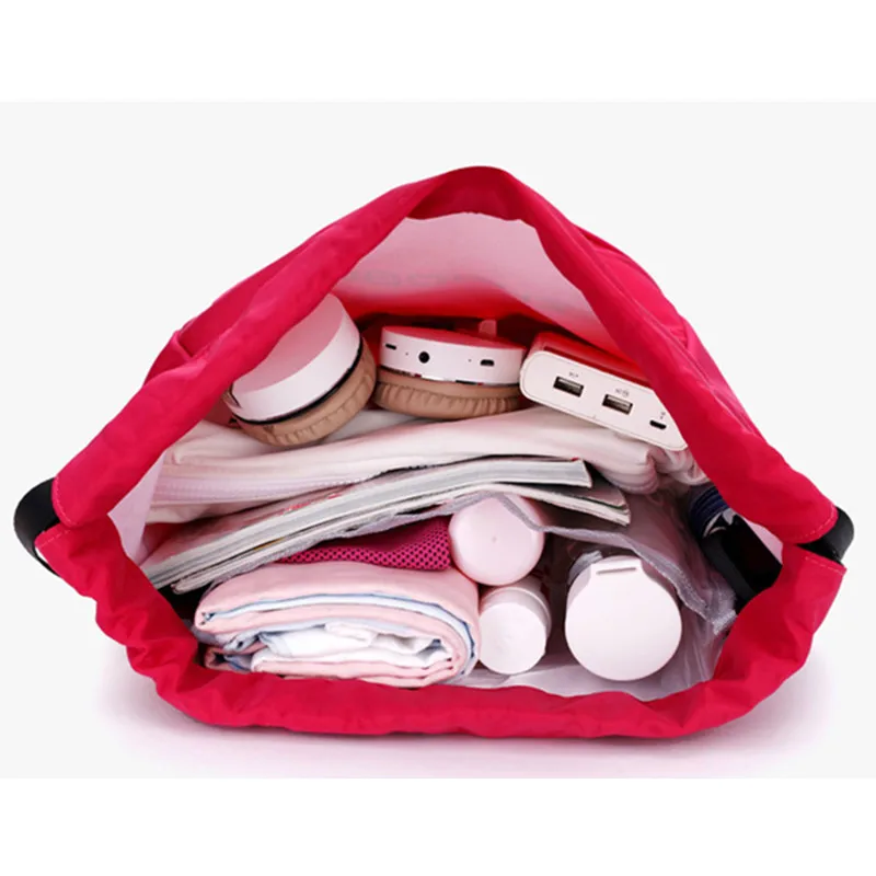Gym Sports Bag Women Travel Rucksack For Basketball Drawstring Packing Weekend Swimming Shoes Bolsas Fitness Female Backpack Men