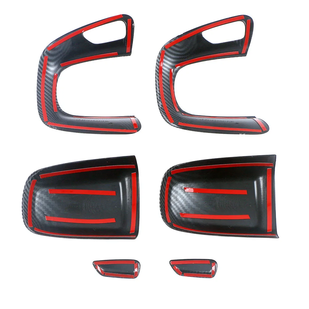 Запчасти для центральной консоли Mercedes Benz C Class W206 C200 C220 C260 C300 2022 2023, декоративная отделка, наклейка из углеродного волокна (art.: 3920bf6865ecb) - 3920bf6865ecb