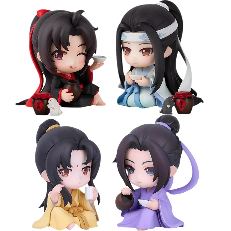 

Фигурки героев аниме QINGCANG «Мастер дьяфизма» Lan Wangji Wei Wuxian Jin Zixuan Jiang Yanli, фигурки героев, фигурки, игрушки