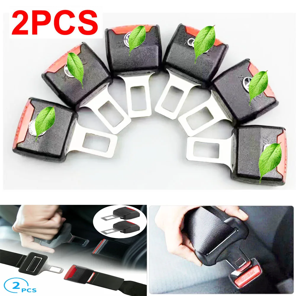 

Автомобильный удлинитель для ремня безопасности, застежка-удлинитель, вставка, зажим для ремня безопасности Tesla, Audi, Mercedes, Benz, Toyota, Honda, VW, 2 шт.