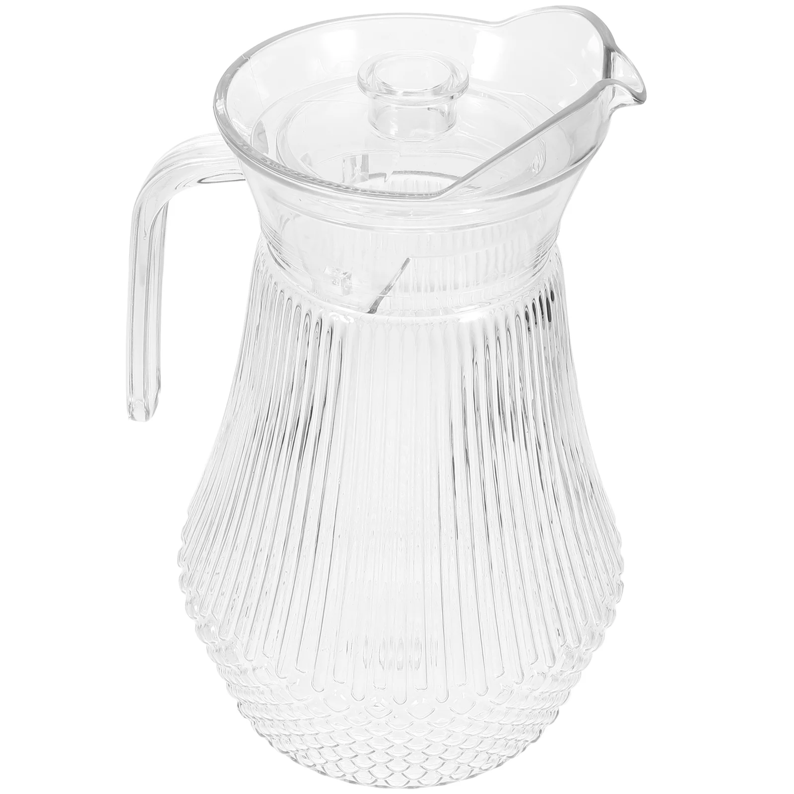 

Plastic Water Pitcher Large Capacity Pitcher Home Water Container with Handle Lid