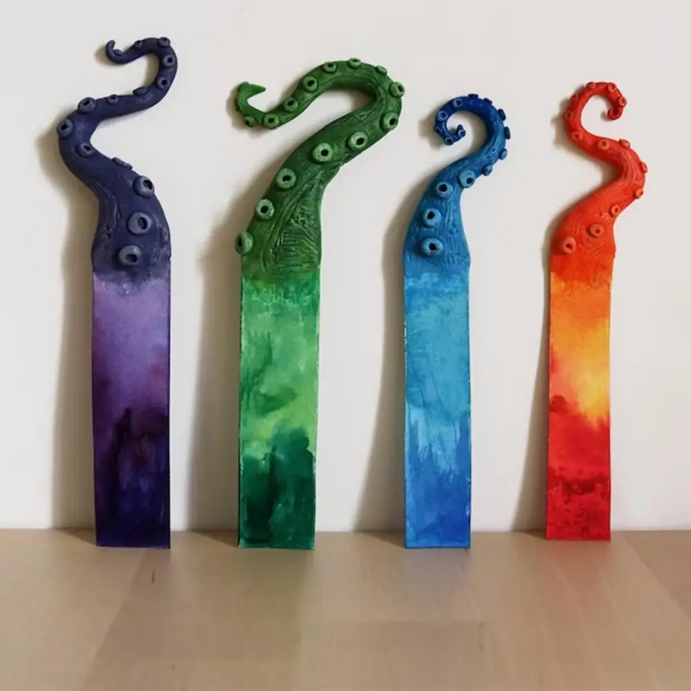 

Anti-deform Resin Octopus Tentacles School Bookmark Graduation Gifts Bookmarks