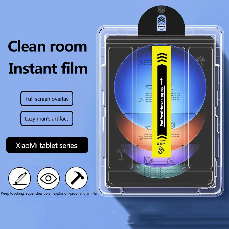 Закаленное стекло для Redmi Pad Pro12.1 2024 Pro 5G 12.1 SE 11 8.7 XiaomiPad 7 7Pro 11.2 6 5 6S 12.4 Poco Pad12.1