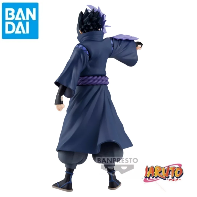 Фото В наличии Bandai Original Naruto Banpresto Uchiha Sasuke аниме товары модель фигурка украшения 100% натуральная оригинальная коробка №1