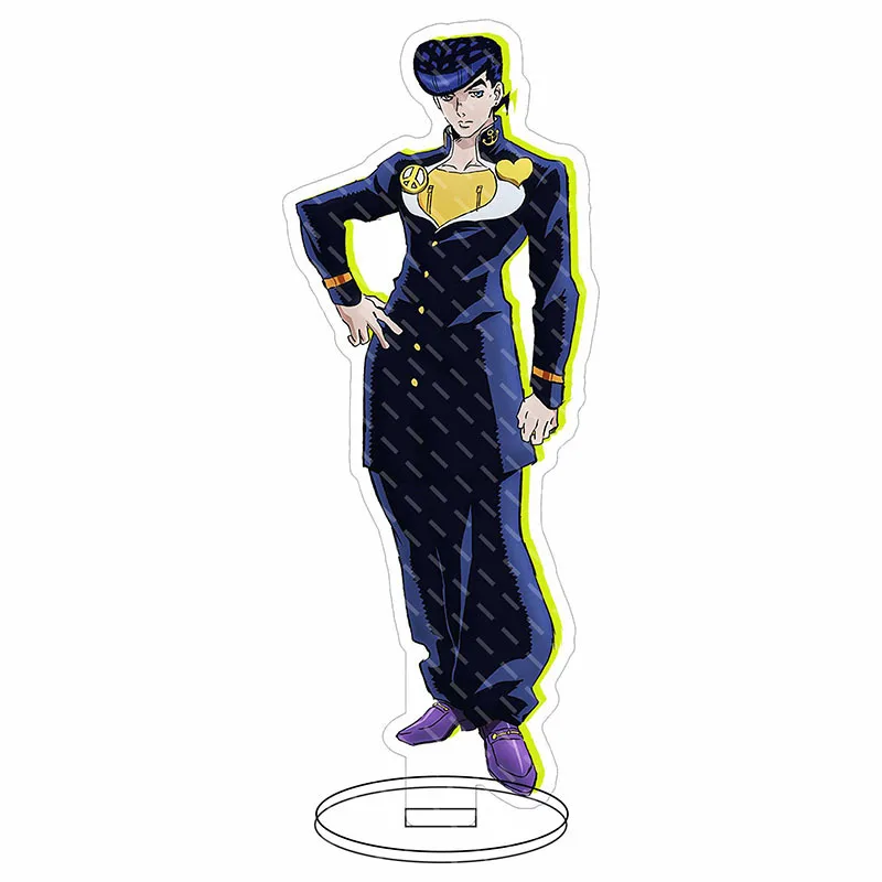 Фото Акриловая фигурка JOJO's Bizarre Adventure Non Diamond Dongfang Zhanzhu Guangse Kanghong Village Yitai, модные игрушки в стиле Y2K, аниме №1