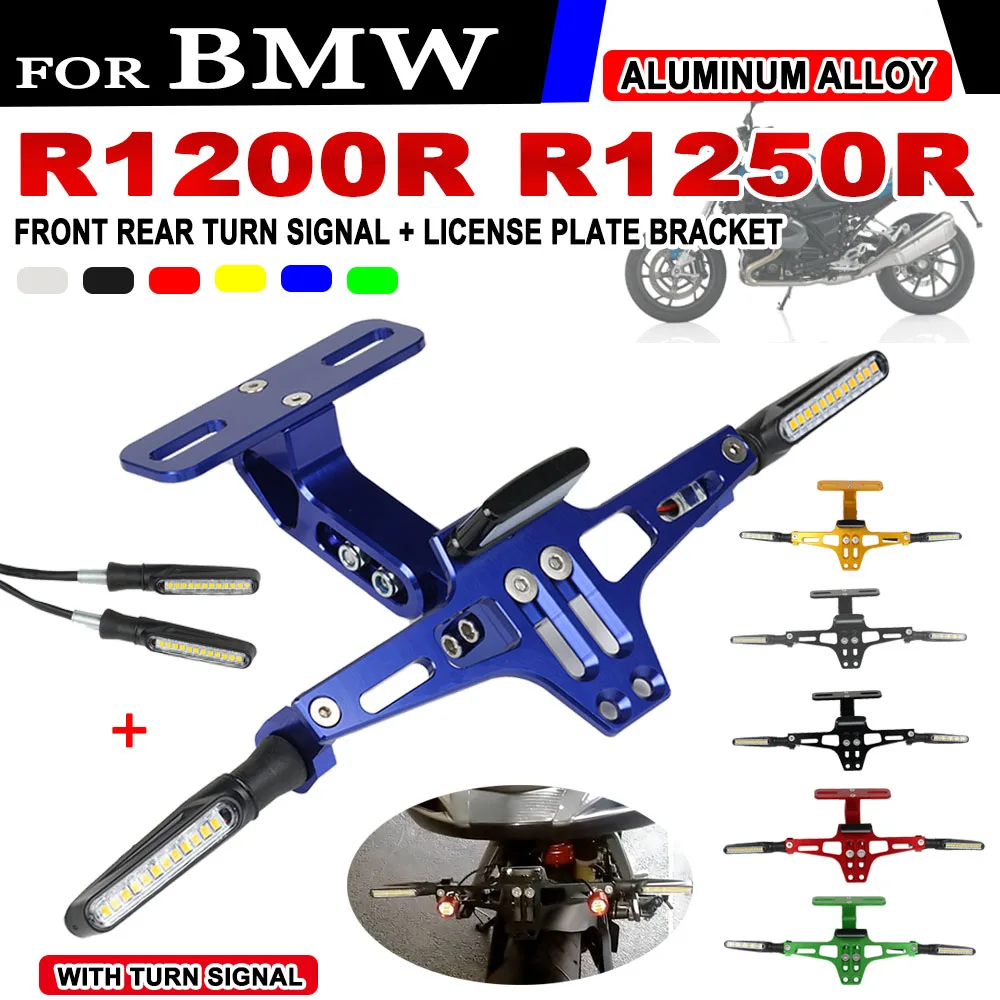 

Fender Tail Eliminator License Bracket with Turn Signal Light For BMW R1200R R1200 R R1250R R 1250R ADVENTURE ADV Accessories