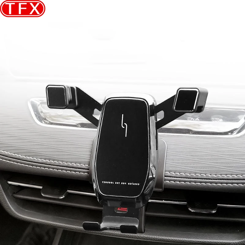 

For Haval Jolion 2021 2022 Car Styling Mobile Phone Holder Air Vent Mount Gravity Bracket Stand Auto Modified Accessories
