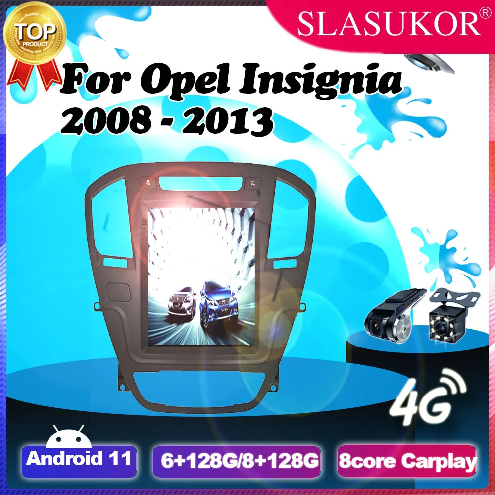 

Автомобильная магнитола для Opel Insignia 9,7 2008 2009 2010-2011, экран 2013 дюйма, навигатор, GPS, стереоприемник Android, 2 Din