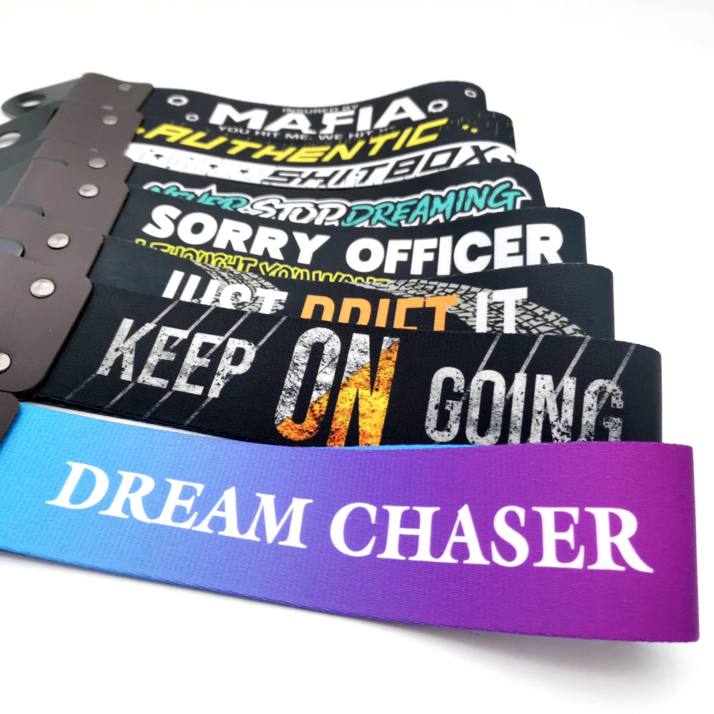 Новейший буксирный ремень для гоночного спортивного автомобиля JDM универсальный