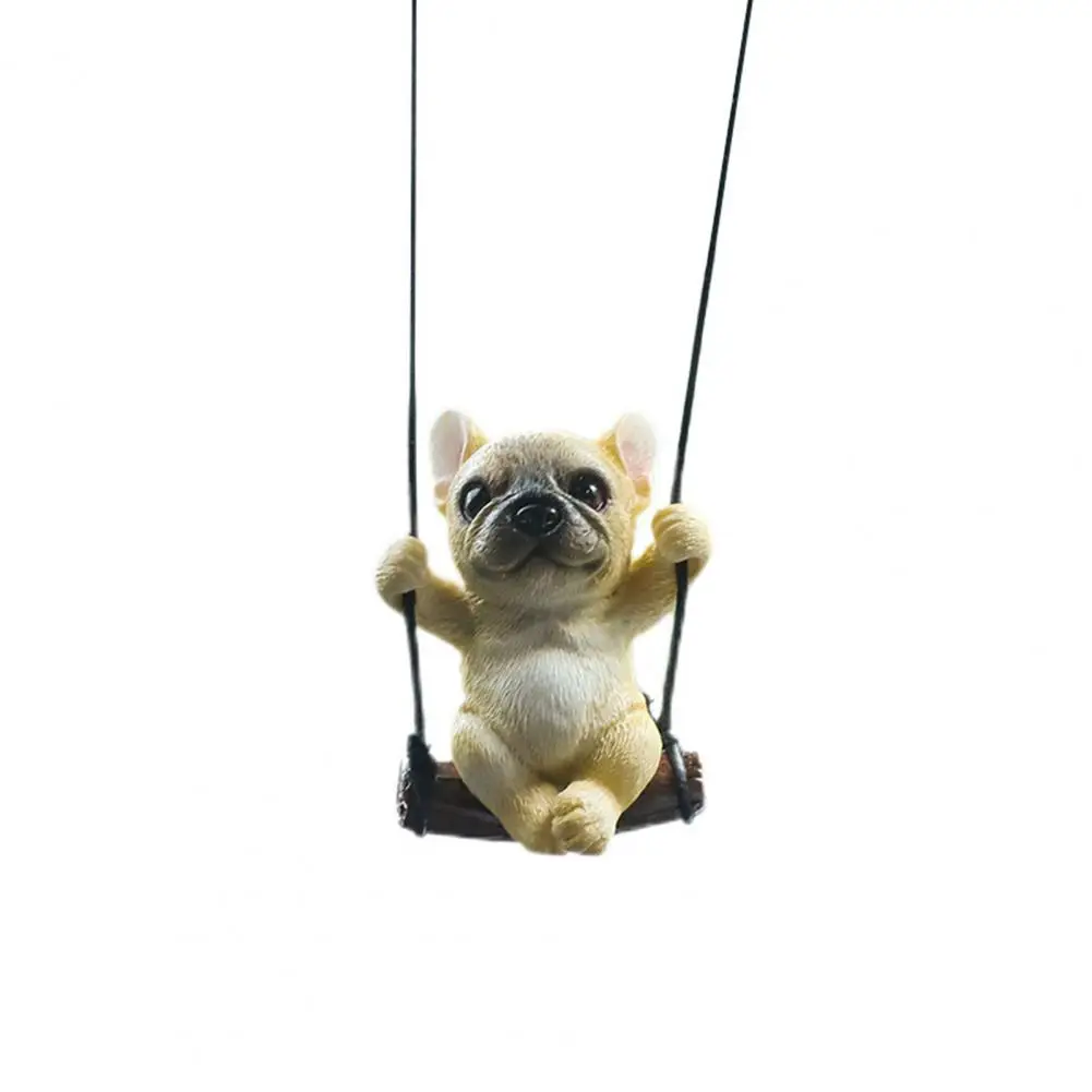 

Car Interior Pendant Attractive Wear-Resistant Strong Toughness Car Accessories Puppy Hanging Pendant Puppy Hanging Pendant