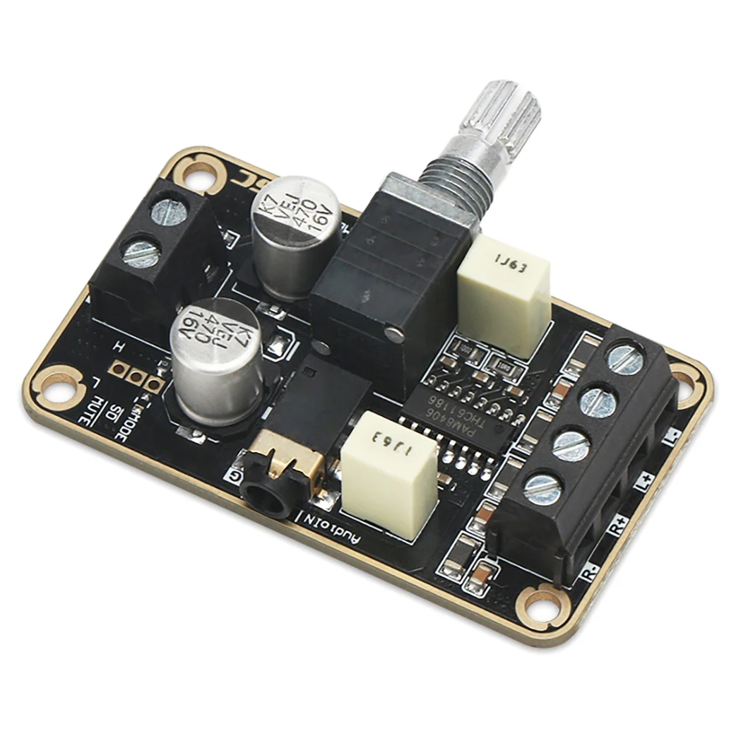 

5Wx2 Dual Channel Digital Amplifier Board PAM8406 Amplifier Module