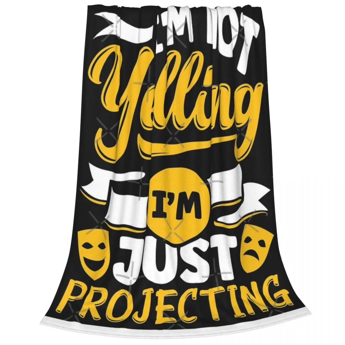 Забавное одеяло для кинотеатра стеспианизма забавное покрывало на кровать