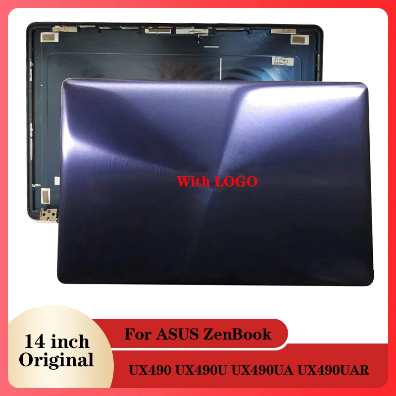

Original Laptop Case LCD Back Cover For ASUS ZenBook 3V Deluxe UX490 UX490U UX490UA UX490UAR 14" Notebook Computer Case Blue