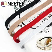 10meters meetee 1011mm nylon underwire channeling bra cover band ribbon for diy handmade sewing underwear ring accessories