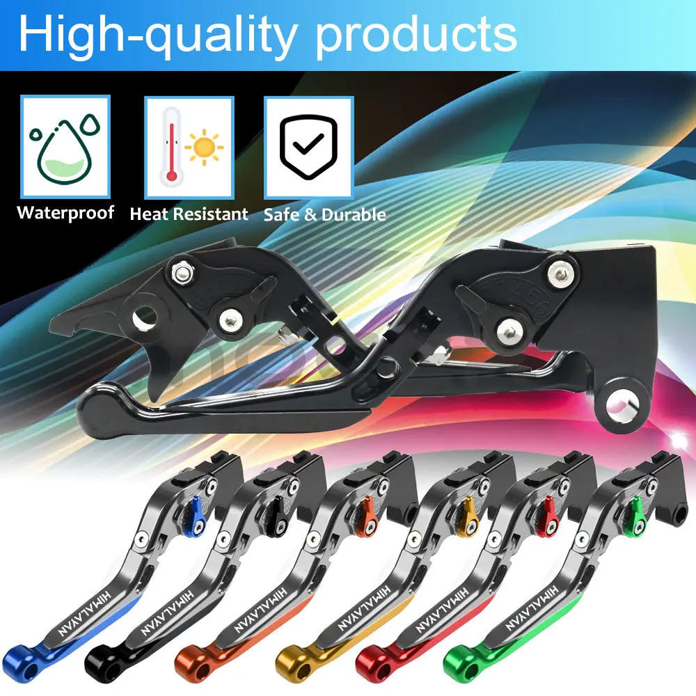

For Royal Enfield Himalayan Motorcycle Accessorie 400 Brakes Clutch Lever Adjustable Motor Brake Levers Handle Grips