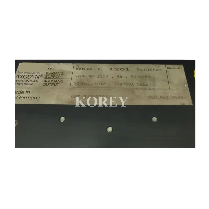 Плата сервоуправления DKR-E 1201 GAT 542997 R0001