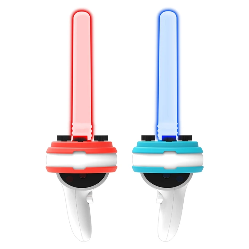 

Beat Saber Lightsabers VR Stick Extension Grips forOculus Quest 2 VR Controller