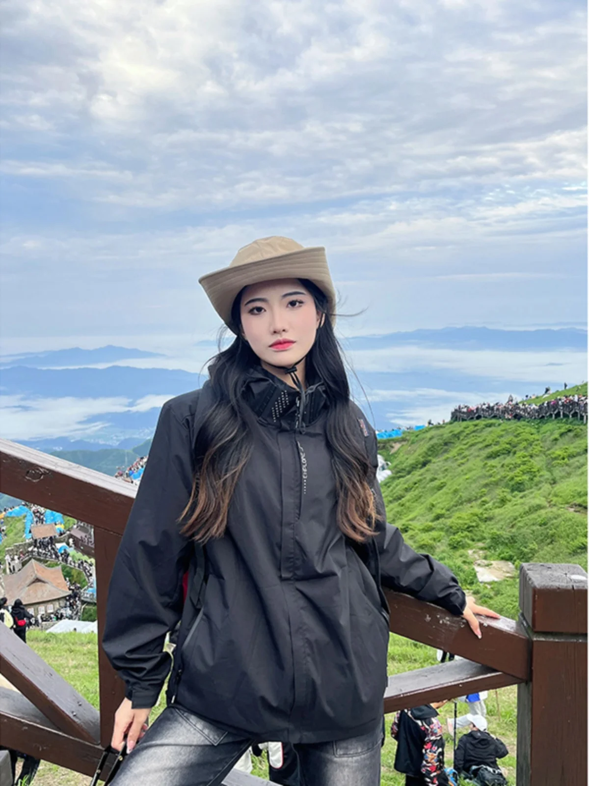 Женская летняя тонкая куртка для скалолазания Три в одном от солнца