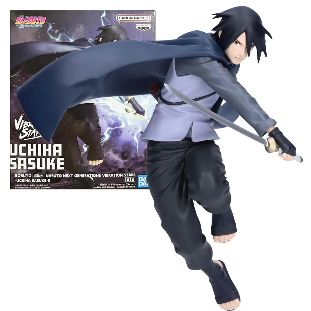 Фото Фигурка Учихи Саске 17 см BORUTO NARUTO NEXT GENERATIONS, аниме-модель, игрушка, подарок, коллекционная декоративная фигурка из ПВХ №1