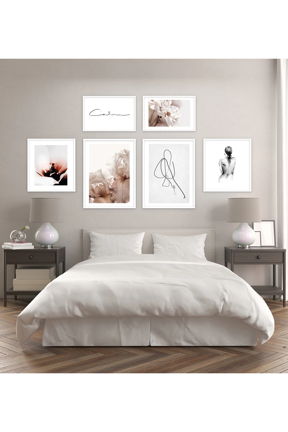 

ÖZCANLAR DECORATION MULTIPLE FRAMES PRESSURES STAMPING SET HOME DECOR TABLE