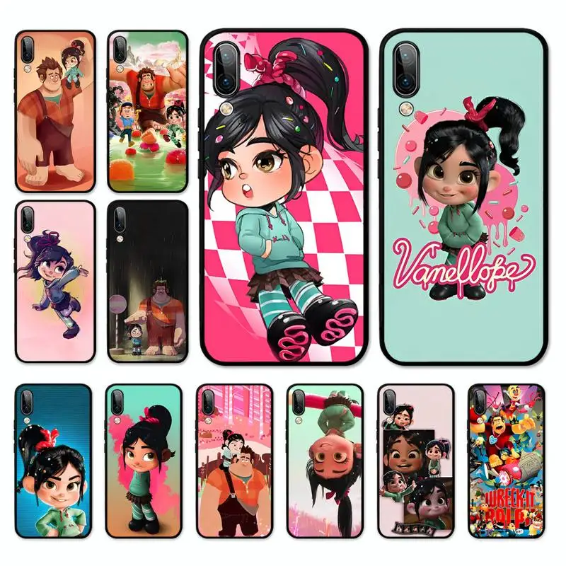

Disney Wreck-It Ralph Vanellope Phone Case for Vivo Y91C Y11 17 19 17 67 81 Oppo A9 2020 Realme c3