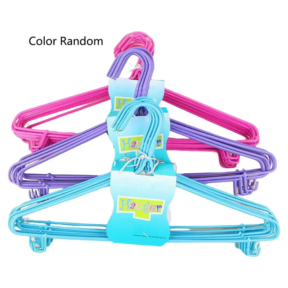 

10Pcs Coat Hangers Durable Metal Windproof Multi-purpose Clothes Hangers for Home Hanging Clothes Racks Hanging Clothes Racks