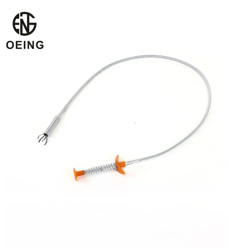 

Household Cleaning for Kitchen Unclogging 24.4" Spring Tube Unclogging Tool, Drain Snake, Drain Cleaning Stick, Plug Cleaner