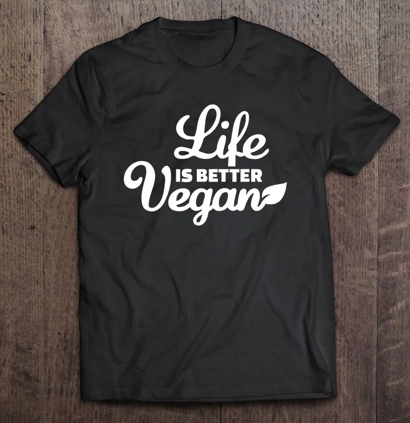 

Футболки для веганов Life Is Better, мужские футболки с рисунком аниме, хлопковые мужские футболки, одежда в эстетике, Мужская Дизайнерская одежда