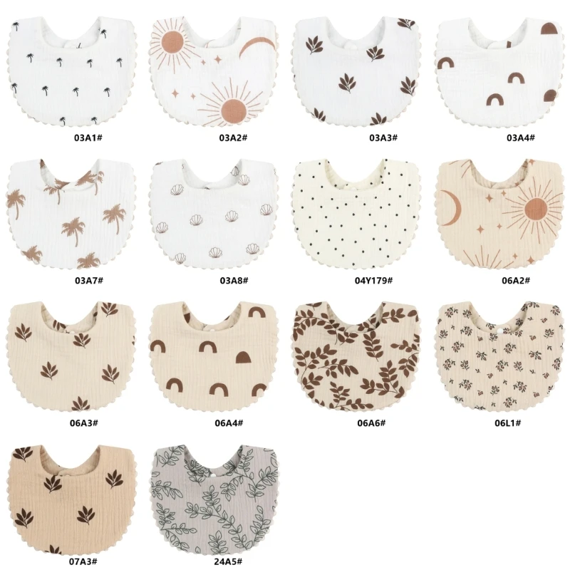

Muslin Absorbent Saliva Towel Cloth Baby Infants Feeding Bibs Cotton Bandana