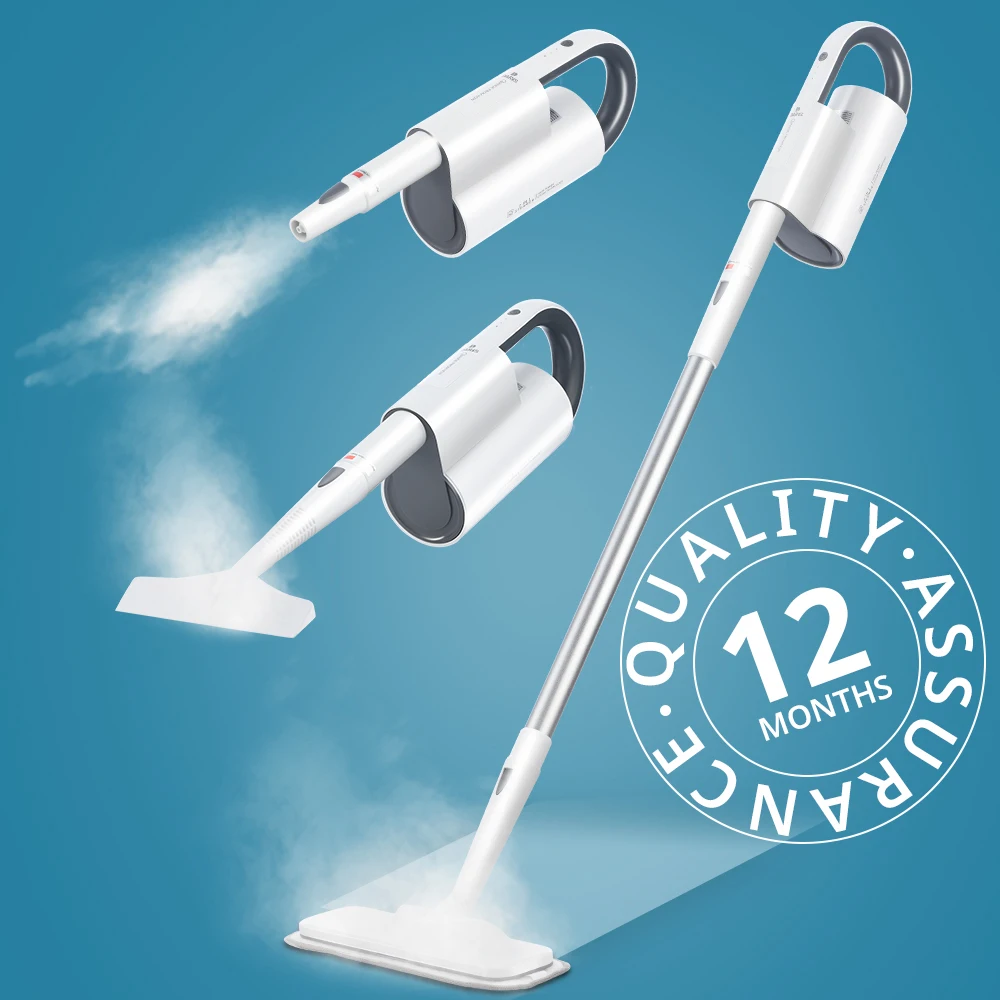 Steam mop 6 in 1 convenient removable hand held steam cleaner for solid wood tile carpet multifunctional tools |